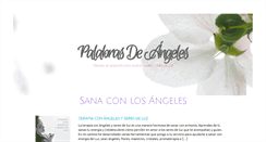 Desktop Screenshot of palabrasdeangeles.com